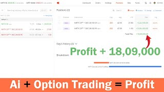 AI-Based Non-Directional Options Trading 🤖 Live Results ✅
