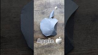 Apple Logo Origami World Tutorial | DIY Apple Logo From Paper Easy Craft Tutorial