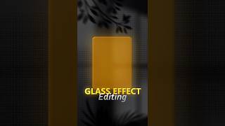 Next Level Glass Effect on Mobile! 😱🔥 #shorts #alightmotion #videoediting