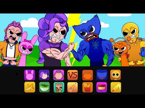 Sprunki Sigma LILY VS Sigma HUGGY WUGGY Mod - Which Team Will Be Stronger? Poppy Playtime 5