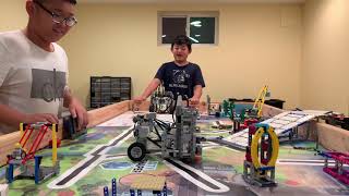 FLL Robot Tasks in Progress - 1