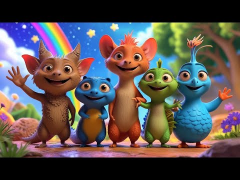 "TOP 5 FUNNIEST ANIMALS!Fun & Educational Story for Kids”