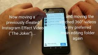 Making of "Did you ever EAT your camera?" (Android video editing)