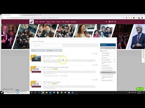 How to Access BNI University