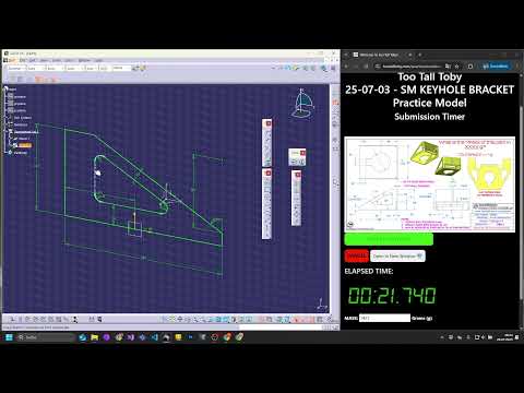 Chill CAD Speedmodeling Practice Session