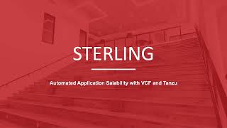 Sterling - Automated Application Scalability with Tanzu Kubernetes Grid