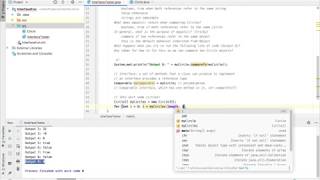 Java Interfaces Crash Course (Implementing Comparable and Defining your own Interface)
