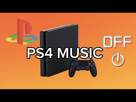 How to turn off the music on  PS4