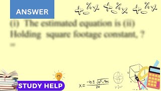 Use the data in HPRICE1 RAW to estimate the modelPrice 0 1 sqrft 2 bdrms u where price is the hou...