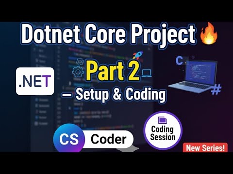 Dotnet Core Full Project Tutorial (Part 2) | Step-by-Step for Beginners | C# + Entity Framework Core