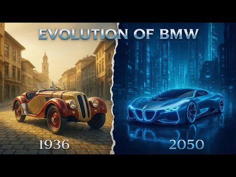 BMW M1 1936 to 2050 Evolution