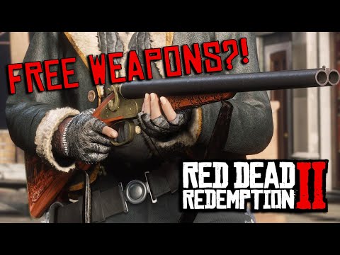 How To Get Free Weapons Early In Red Dead Redemption 2 - The Best Guns In Chapter 2