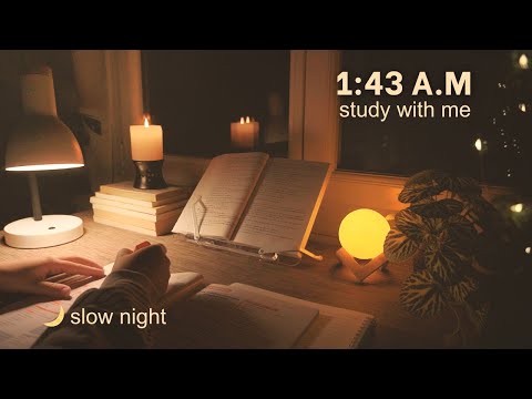 📖 Study With Me | Deep Focus | ASMR & Soft Piano
