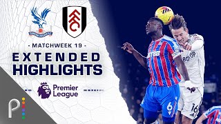 Crystal Palace v. Fulham | PREMIER LEAGUE HIGHLIGHTS | 1/1/2026 | NBC Sports