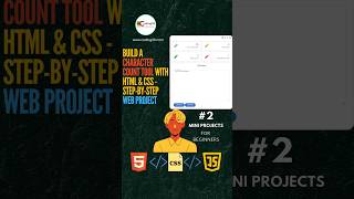 Character Count Tool with HTML & CSS  mini Project | #coding30bytes