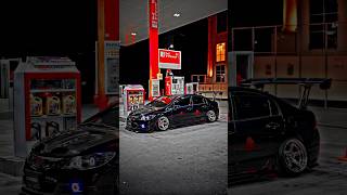 Night vibes 🖤 #hondacivic #carsofinstagram #modifiedcars #night #shell #civictyper #cars #jdm