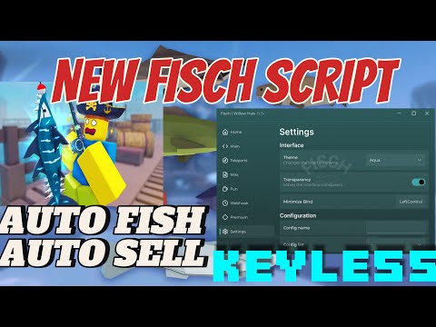 [UPDATE] New *Best* Fisch Script For The New Update Insane Auto Fish & Auto Sell