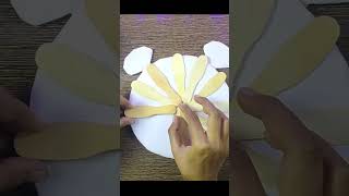 Easy clock craft|Wall Clock model for school project|Easy clock making with paper icecream stick