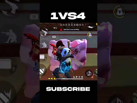 1VS4 BR RANK HILIGHT Free fire x mp40#shorrts #explorepage #freefireshorts #foryou #solovssquad