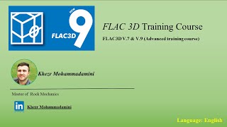 FLAC3D Advance Training  Course