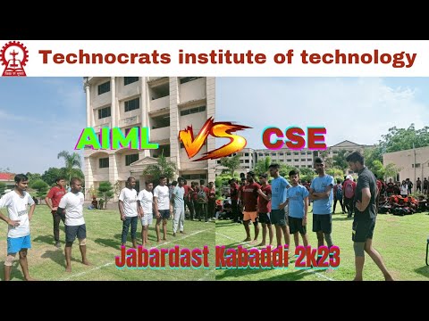 Kabbaddi Match@TIT Campus Intresting Match 😯played by college students