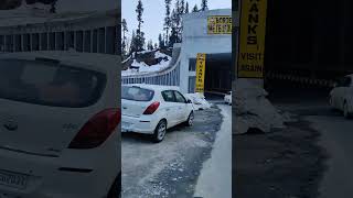 Bike ride through Manali road#manali #manalitrip #snowfall #snowmountain #manalibiketrip
