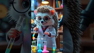 🔬🦔 Genius Hedgehog Scientist Creates a Crazy Experiment! #sora #soraai #chatgptanimation