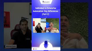 Individual vs Enterprise Automation: Key Differences  | Part 2 | #Automation #AI #enterpriseai