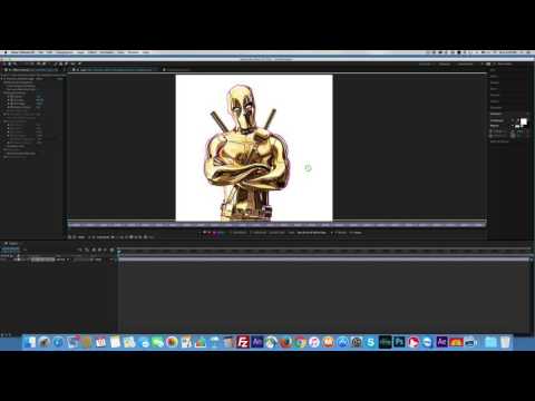 After Effects Roto brush and Fade Effects