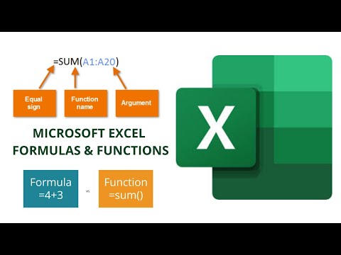 FORMULAS AND FUNCTIONS IN MS EXCEL