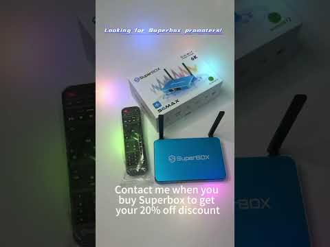 Looking for Superbox promoters! Contact me when you buy Superbox to get your 20% off discount #s6max
