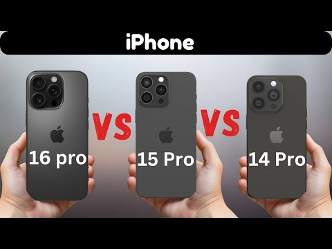 Apple iPhone 16 Pro vs 15 Pro vs 14 Pro (Comparison, Specs) Upgrade Battle