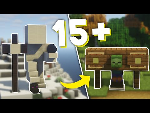 Minecraft: 15+ Medieval Build Hacks and Ideas!