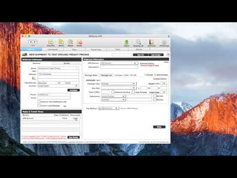 Utilize UPS Ground Freight Pricing with NRGship Pro for UPS
