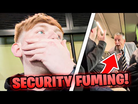Nearly KICKED OUT at Spurs Away!