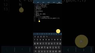 Make beautiful flowers in Python #python #trending #shorts