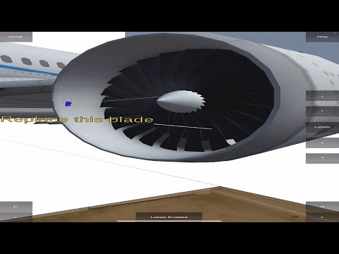 Immersive AR: Viewing a large Boeing 787 in 1:1 Scale in a small Home Office