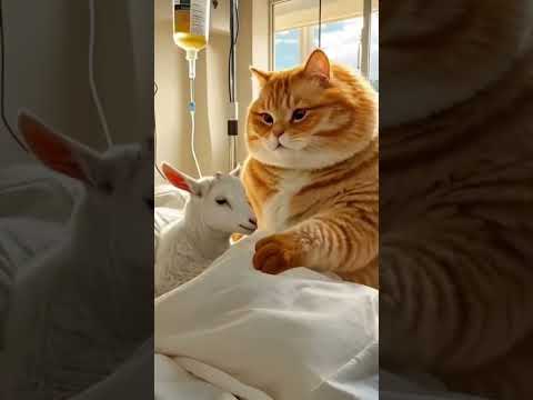 Orange cat Cook's dinner. #cats #ytshorts #youtubeshorts #youtube #trending