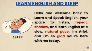 Learn English And Sleep  || Improve Your English with Learn and Speak English