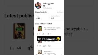 1m Followers 😂