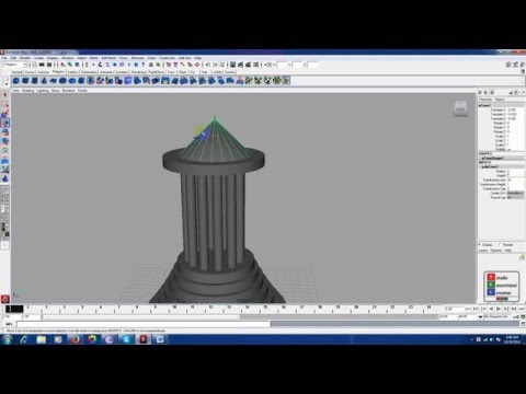 DUPLICATE SPECIAL TUTORIAL IN MAYA,PART 02