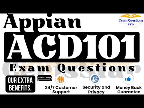 Appian ACD101 Exam Questions | Appian Certified Associate Developer