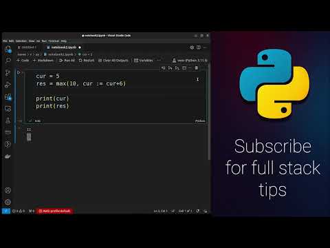 Python Walrus Operator Example