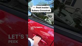 Take a Peek Inside! Subaru Crosstrek