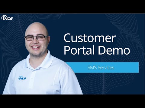 Customer Portal Demo - SMS Services