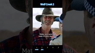 Wolf Creek 2 (2013) | The Traffic Stop: Policing a Predator