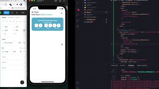 Courses App Concept - React native UI - Speed Code