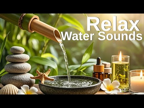 Soothing Relaxing Music & Water Sounds 🍀 Peace of Mind, Anxiety Relief