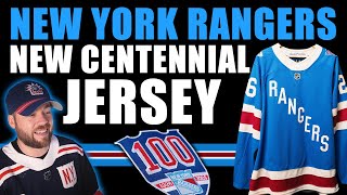 NHL New York Rangers NEW Centennial Jersey!