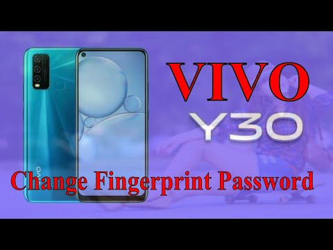 How to change Fingerprint Password in vivo Y30 | New setting vivo mobile